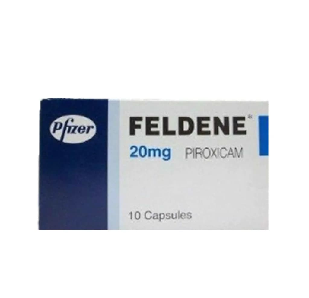 Feldene 20Mg 10 Capsules
