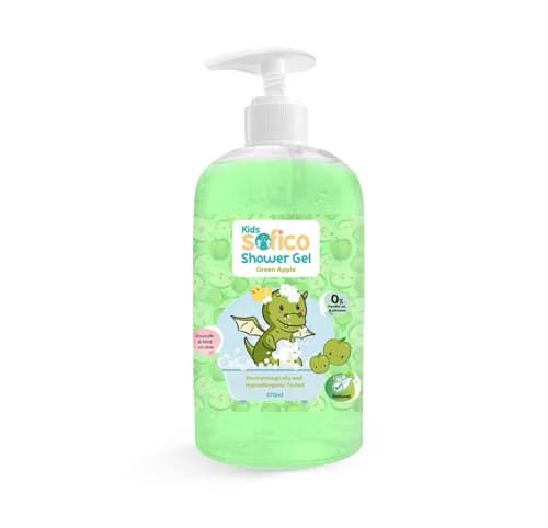 Sofico Kids Shower Gel Kids Green Apple 470 ml