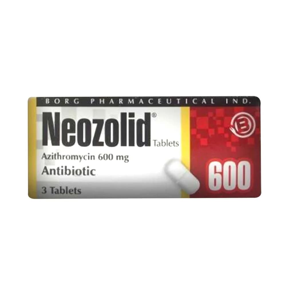 NEOZOLID 600MG 3/TAB