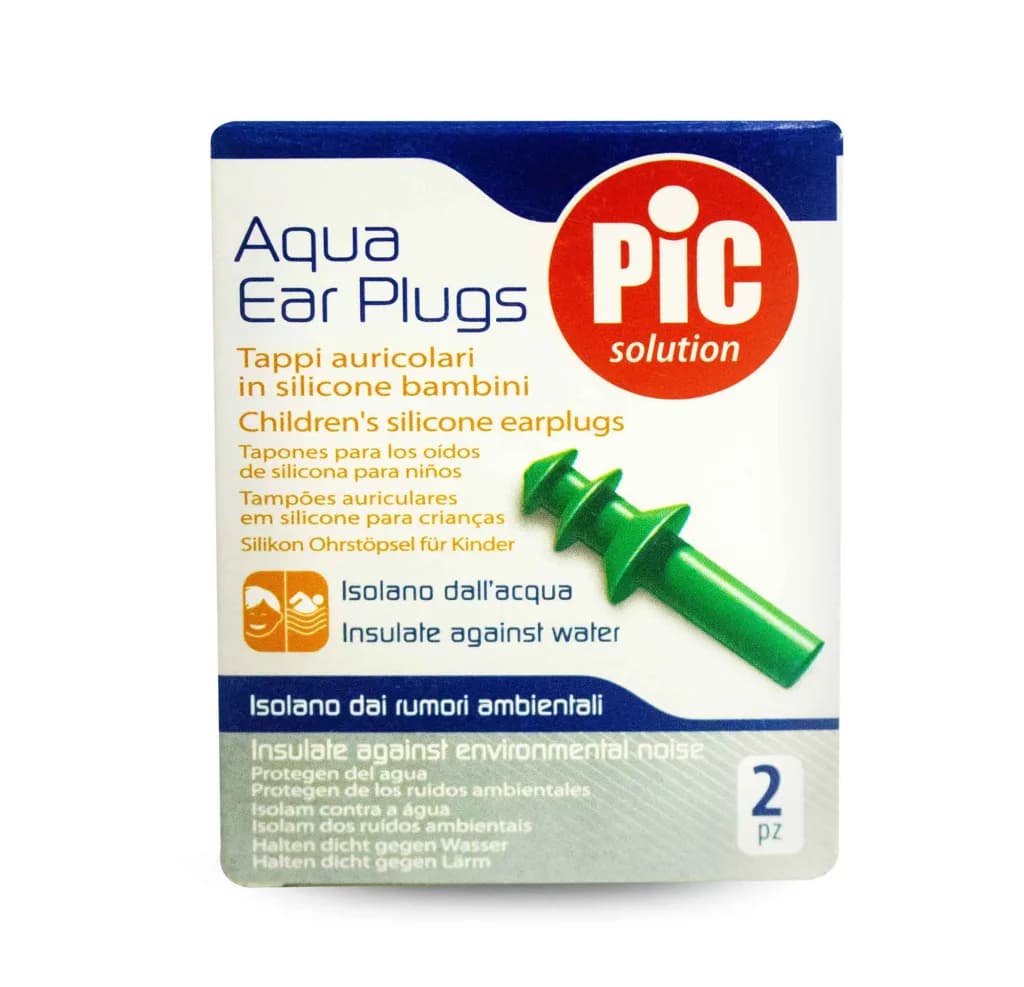 PIC AQUA EAR PLUGS-SILICONE (CHILD) 2P