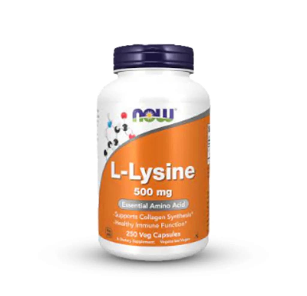 Now (L-Lysine) 500Mg 100 Capsules