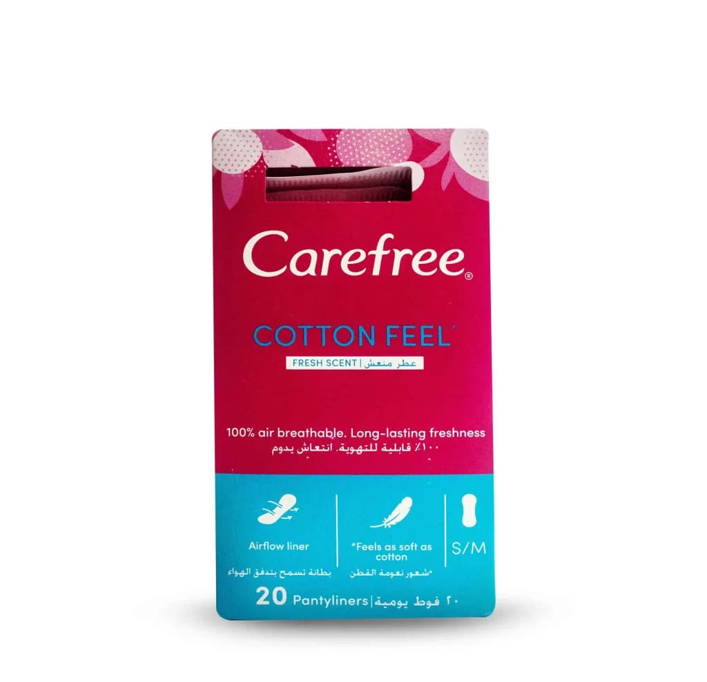 CAREFREE NORMAL COTTON FRESH 20P (COVER)