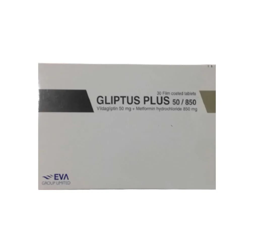 Gliptus Plus 50/850Mg 30 Tablets