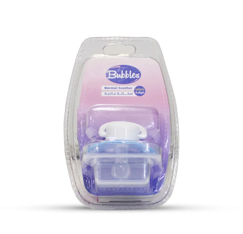 Bubbles Normal Soother for New Born -  Blue