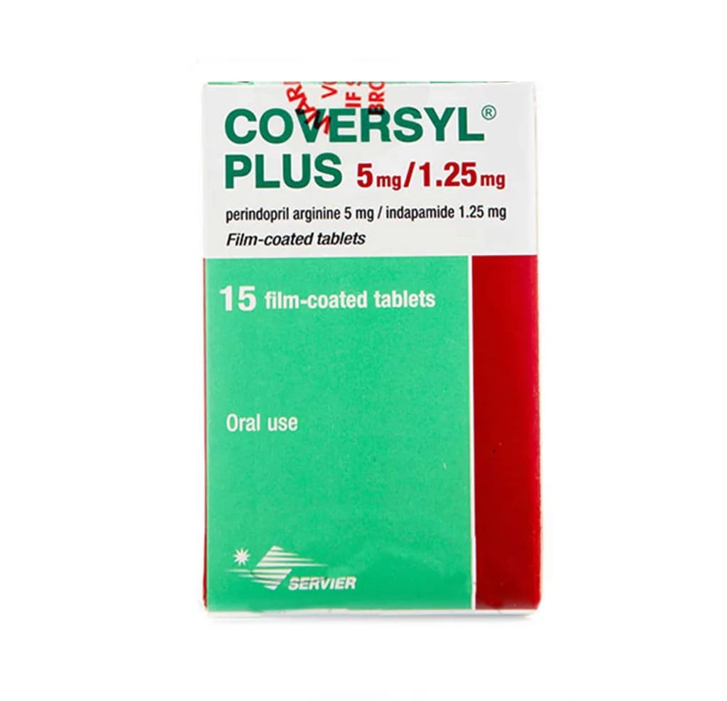 Coversyl Plus 5/1.25Mg 15 Tablets