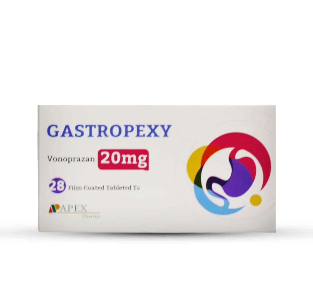 Gastropexy 20mg 28 Film Coated Tablets