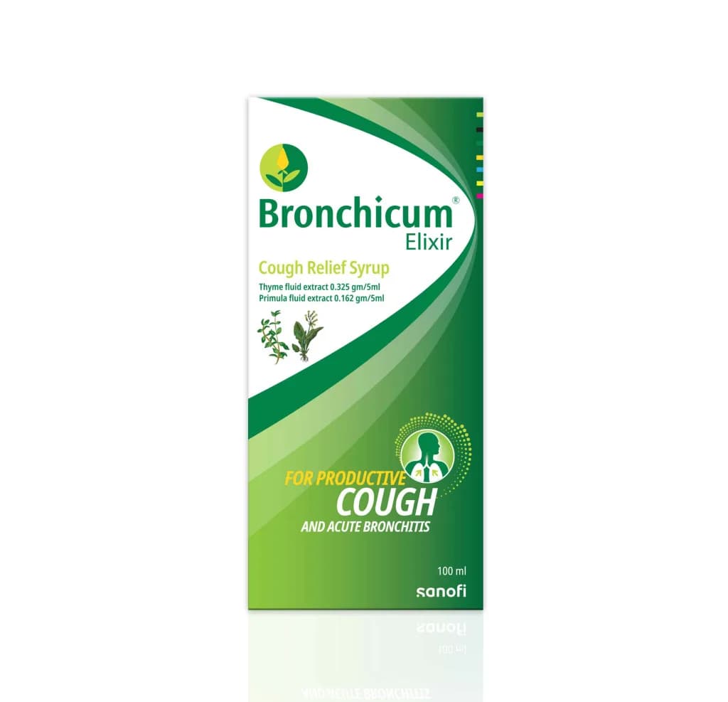 Bronchicum Elixir Syrup 100Ml