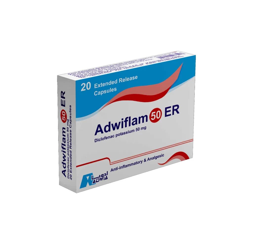 ADWIFLAM 50MG 20/CAP
