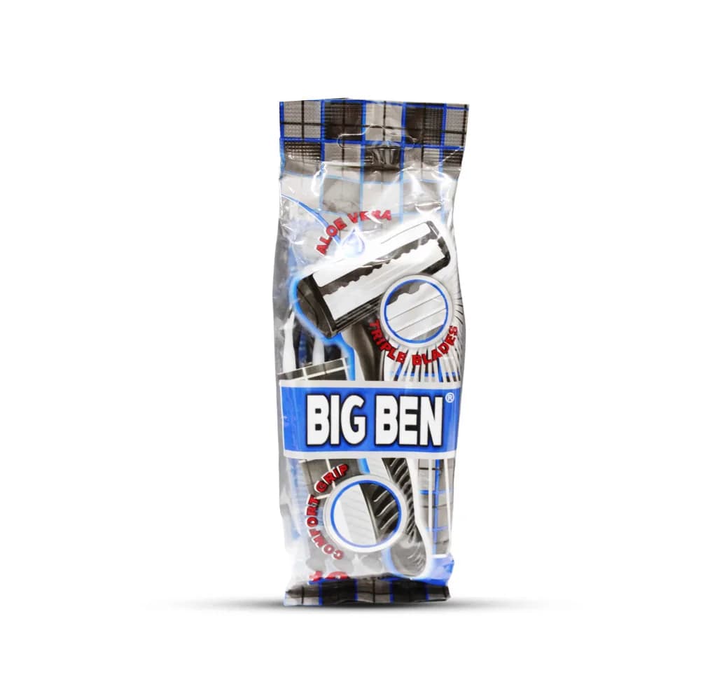 Lord Big Ben Triple Blade Disposable Razors 10Pcs - B1482P