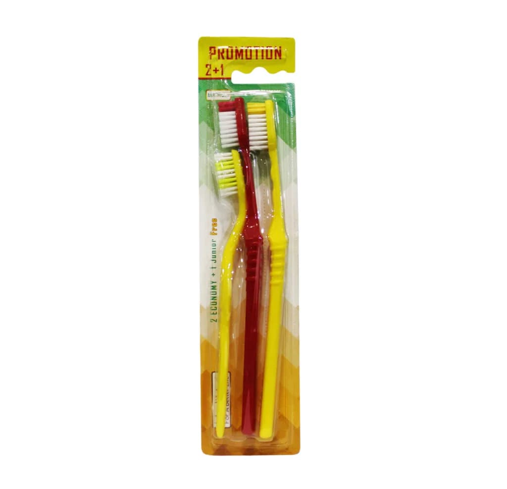 Medimix Toothbrush 2 Economy Medium +1 Junior