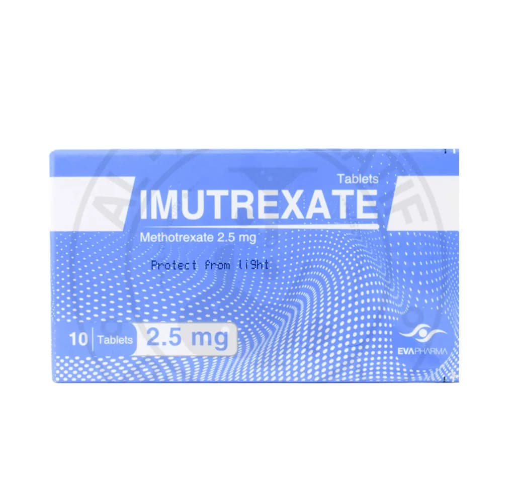 Imutrexate EVA Pharma 2.5Mg 10 Tablets