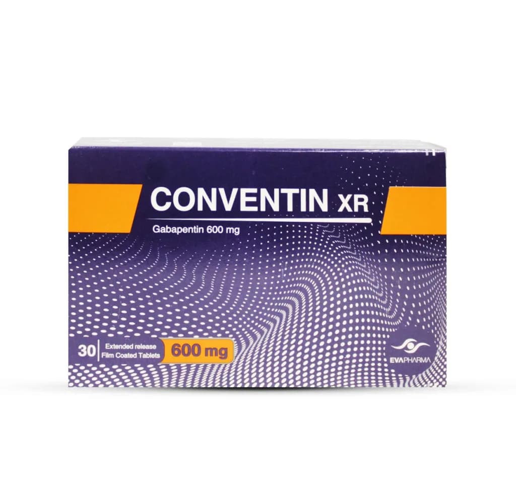 CONVENTIN 600MG XR 30/FC TAB