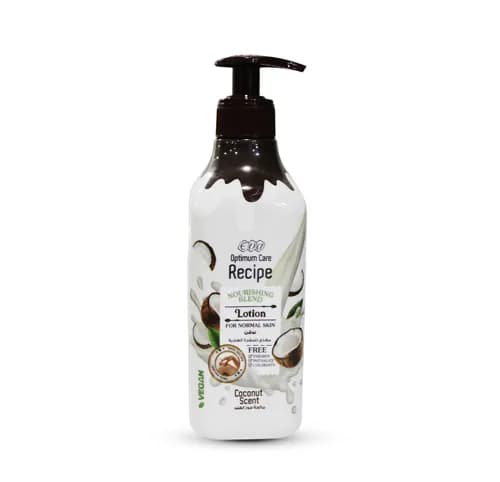 Eva Optimum Care Recipe Soothing Blend Lotion 370ml Coconut Scent
