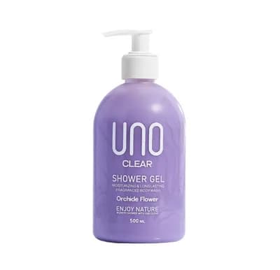 UNO ORCHID FLOWER SHOWER GEL 500ML