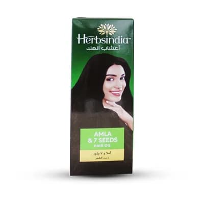 HERBSINDIA AMLA & 7 SEEDS H/OIL 280ML