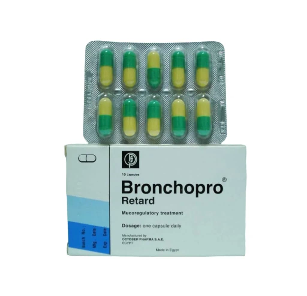 Bronchopro Retard 10 Capsules