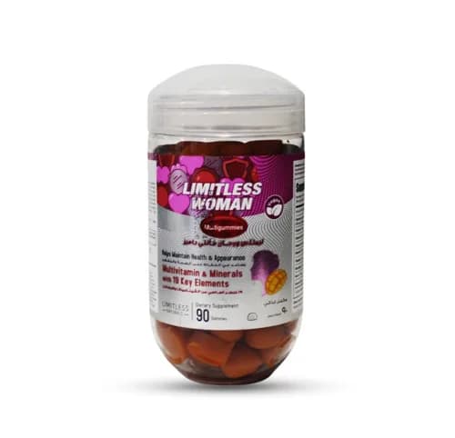 Limitless Woman Multivitamins 90 Gummies
