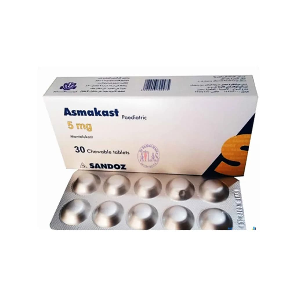 Asmakast 5Mg 30 Tablets