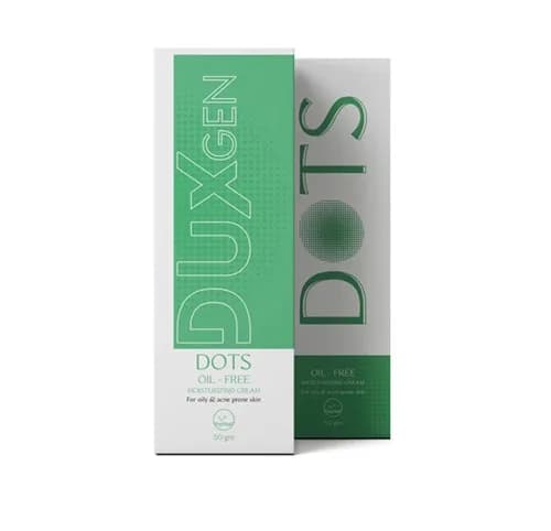 Duxgen Dots Oil-Free Moisturizing Cream for Oily and Acne prone Skin 50ml