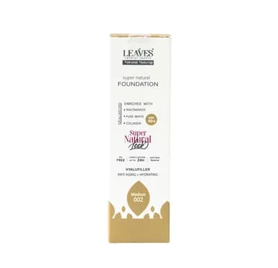 LEAVES FOUNDATION SPF40+ MEDIUM 25ML