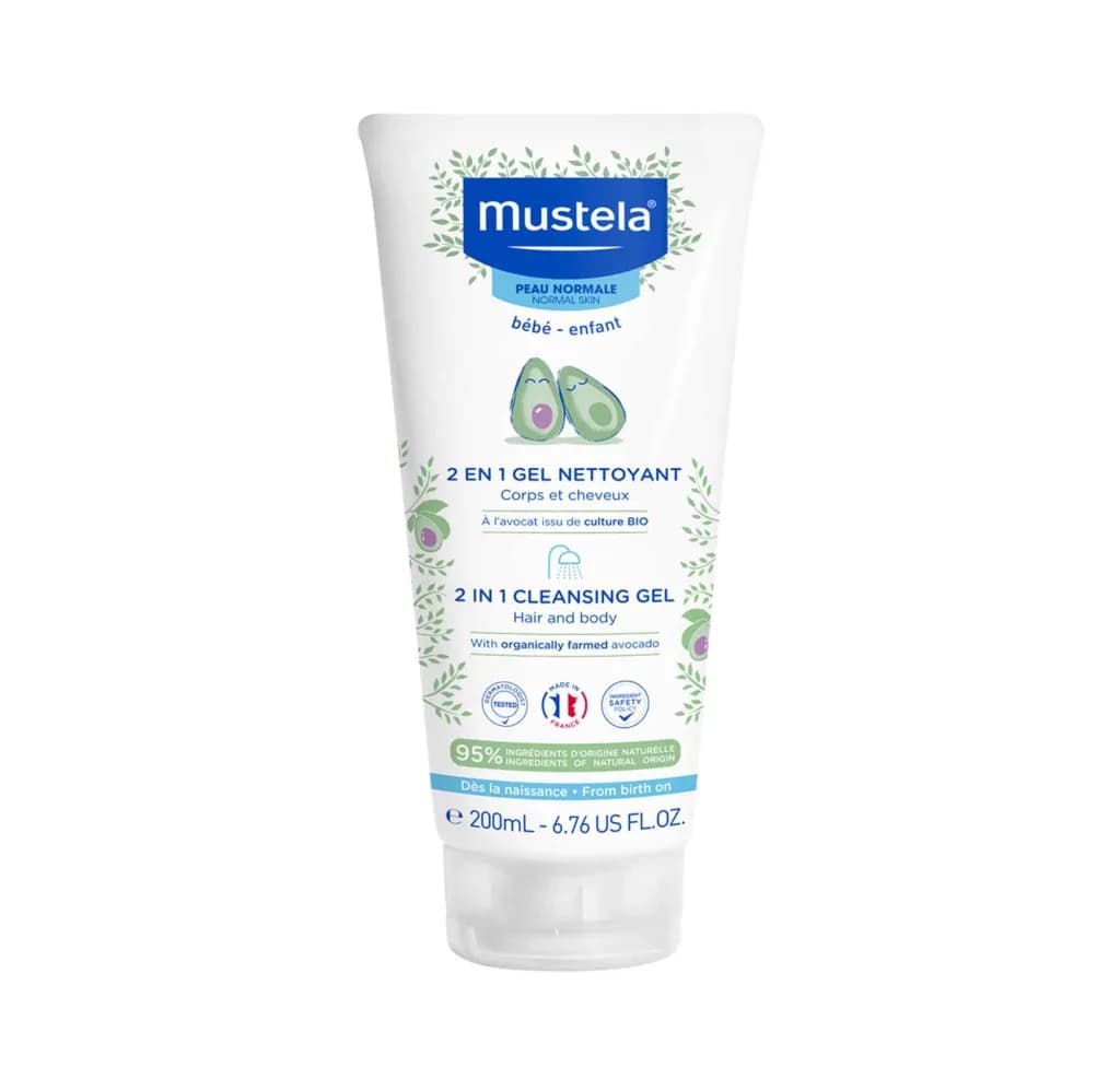Mustela Baby 2In1 Hair & Body Wash 200ML