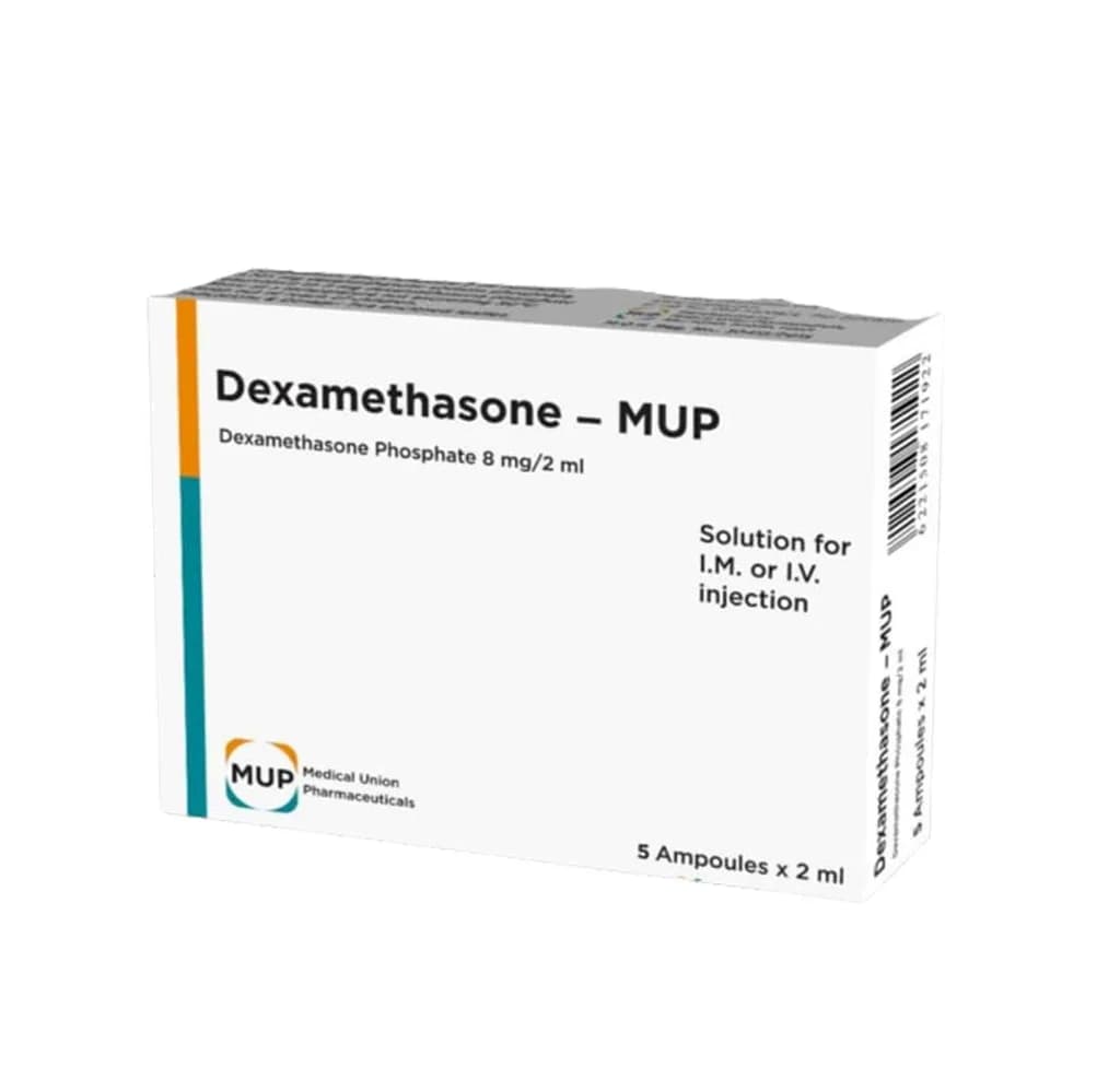 Dexamethasone (Mup) 8Mg 2Ml 5 Amp