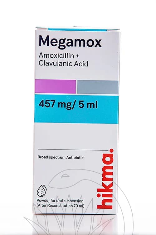 MEGAMOX 457MG/5ML SUSP 70ML?