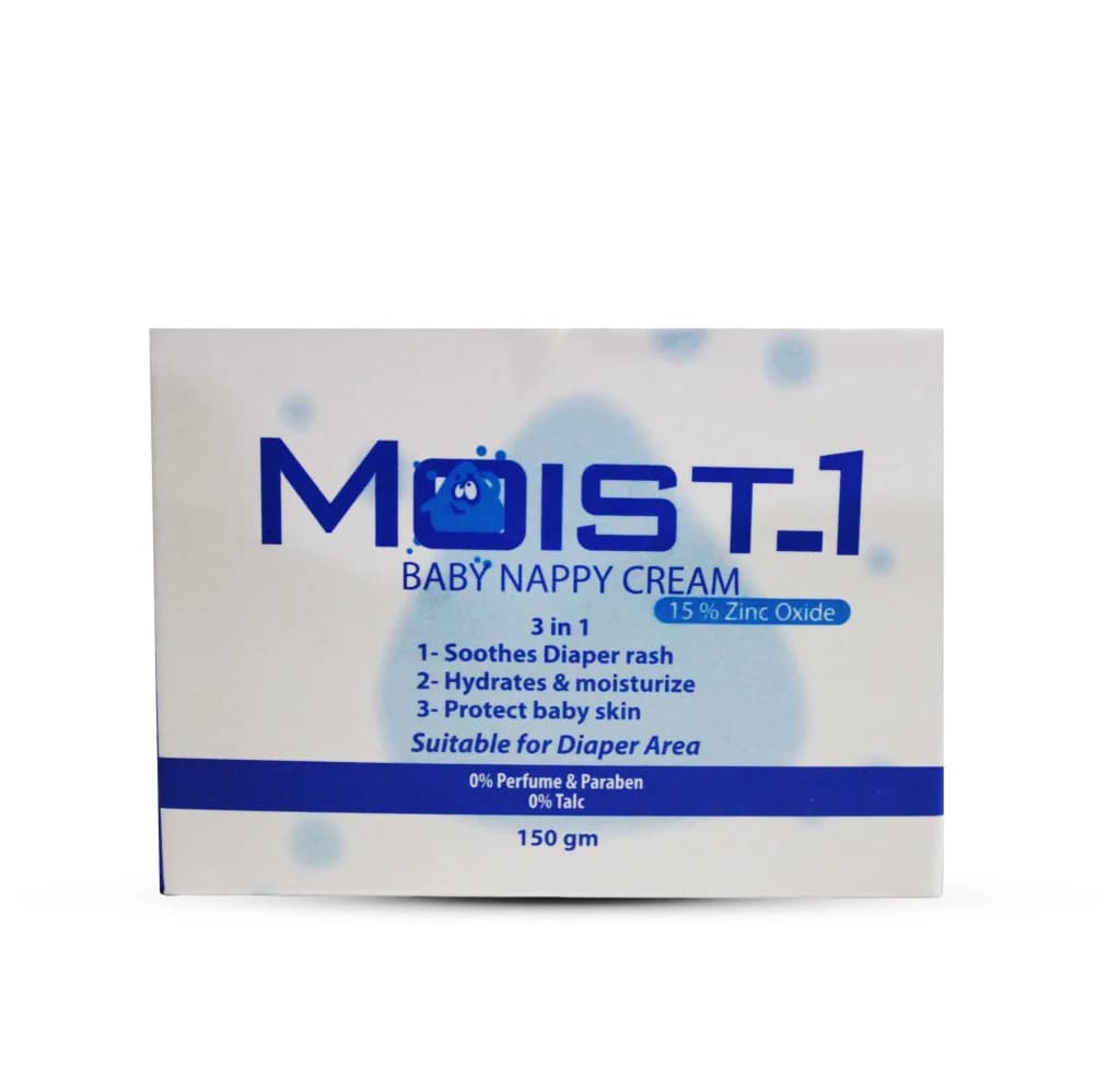 Moist-1 Baby Nappy Cream 150Gm