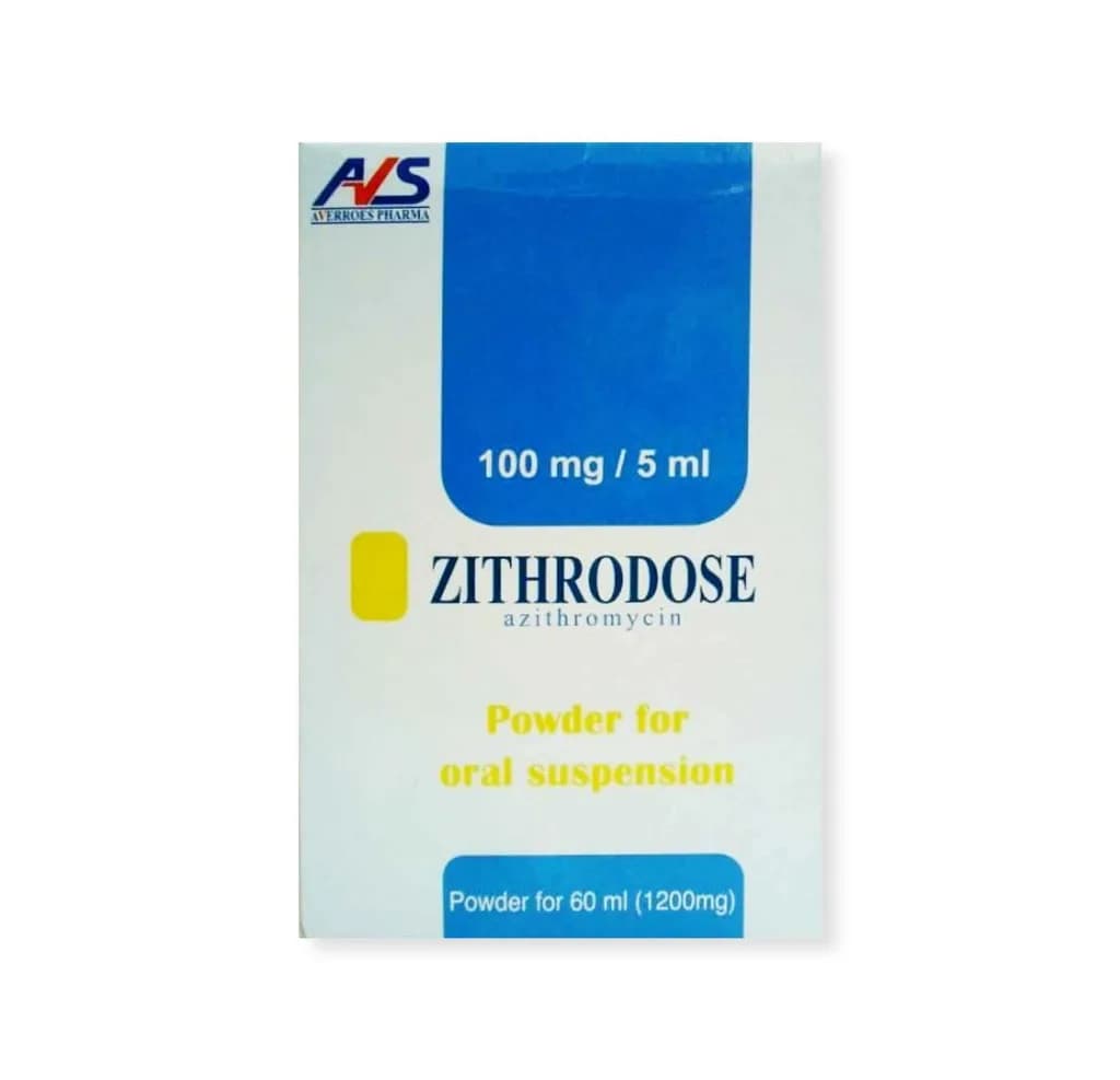 ZITHRODOSE 100MG/5ML SUSP 45ML