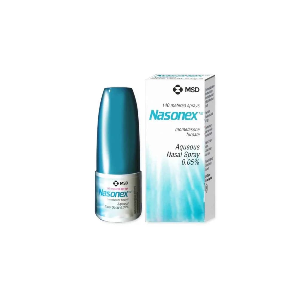 Nasonex 0.05% Nasal Spray 120 Metered Sprays