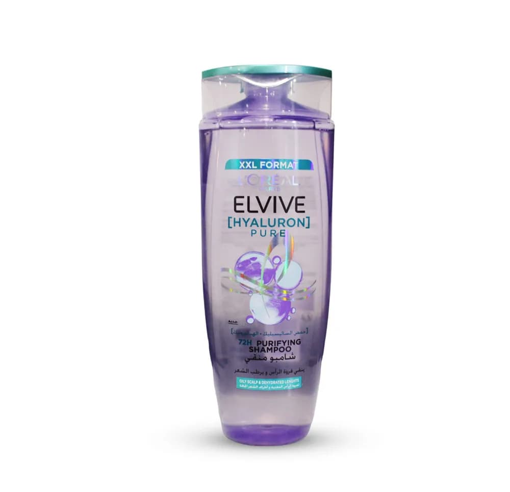 L'oreal Elv Shamp Hyaluron Pure 600Ml