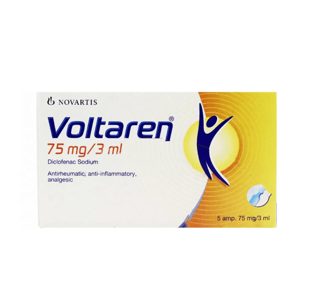 Voltaren 75Mg/3Ml 3 Ampoules