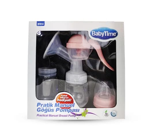 Baby Time Manual Breast Pump 180ml - BT514