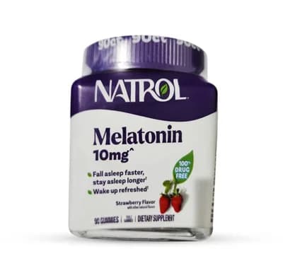 NATROL MELATONIN 10MG STRAWBERY 90/GUM?