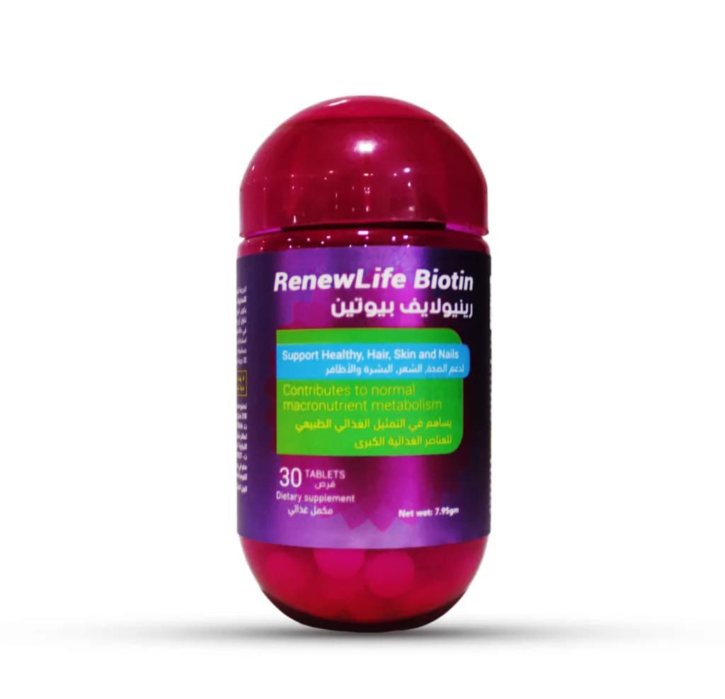 RenewLife Biotin 30 Tablets