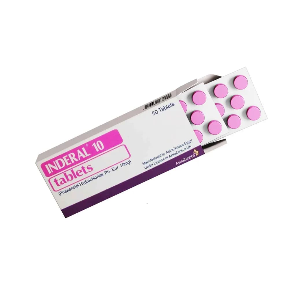 Inderal 10Mg 50 Tablets