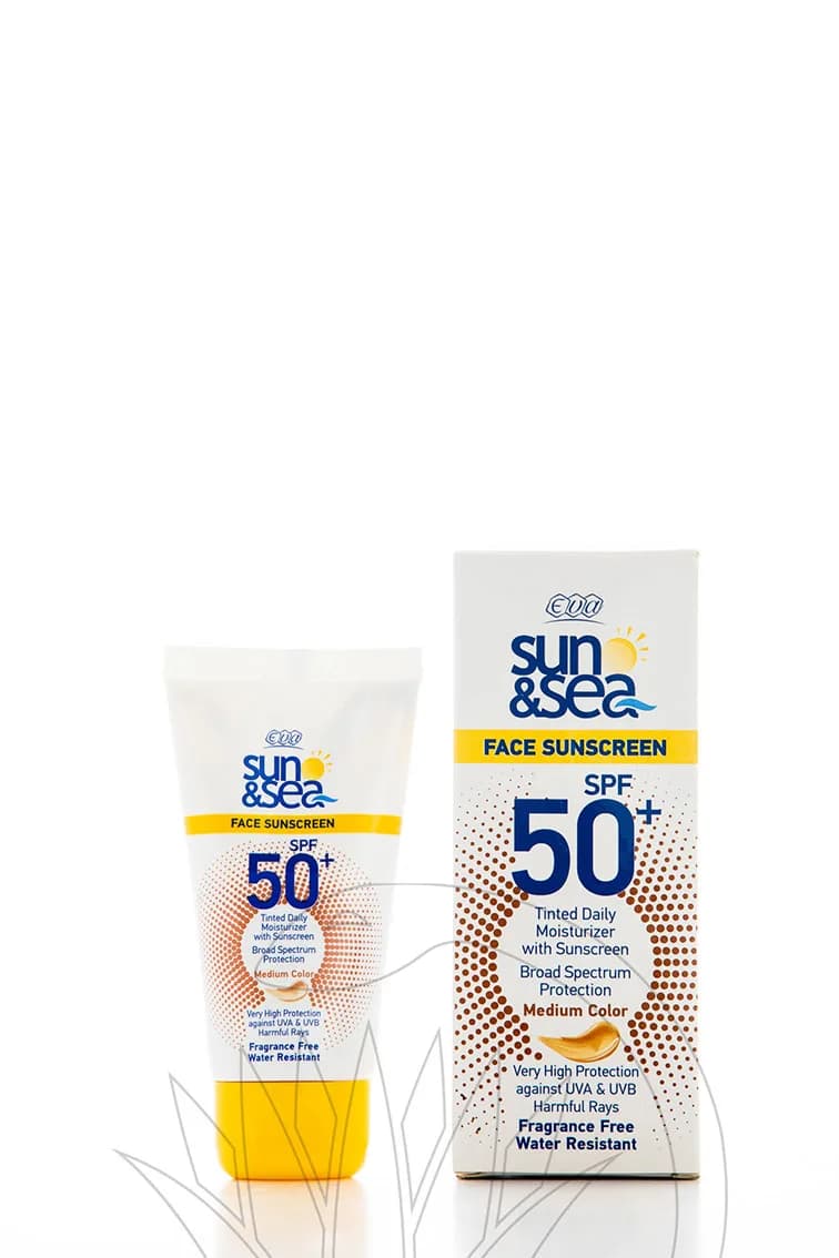 Eva Sun&Sea 50+ Face Cream Med-Color 40M