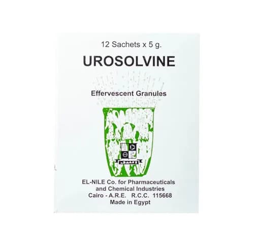 Urosolvine Effervescent Granules 12 Sachets