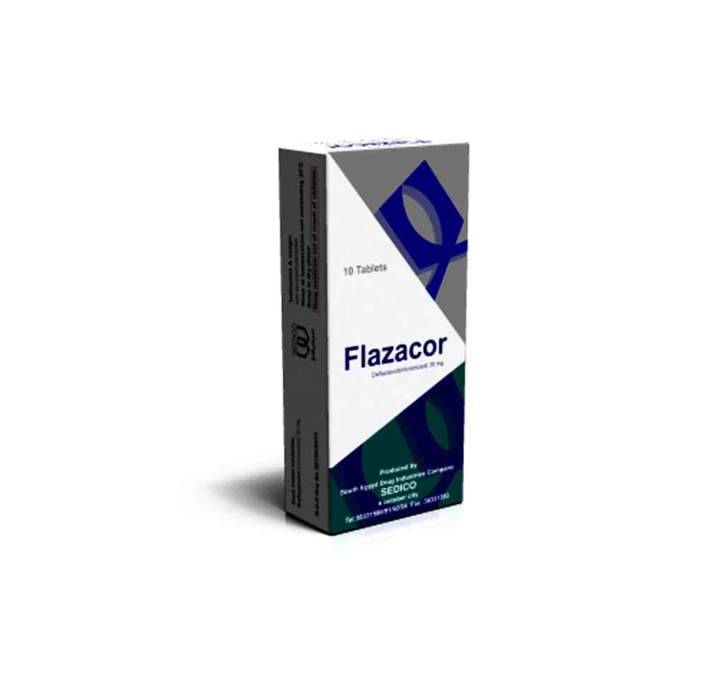 Flazacor 30Mg 10 Tablets