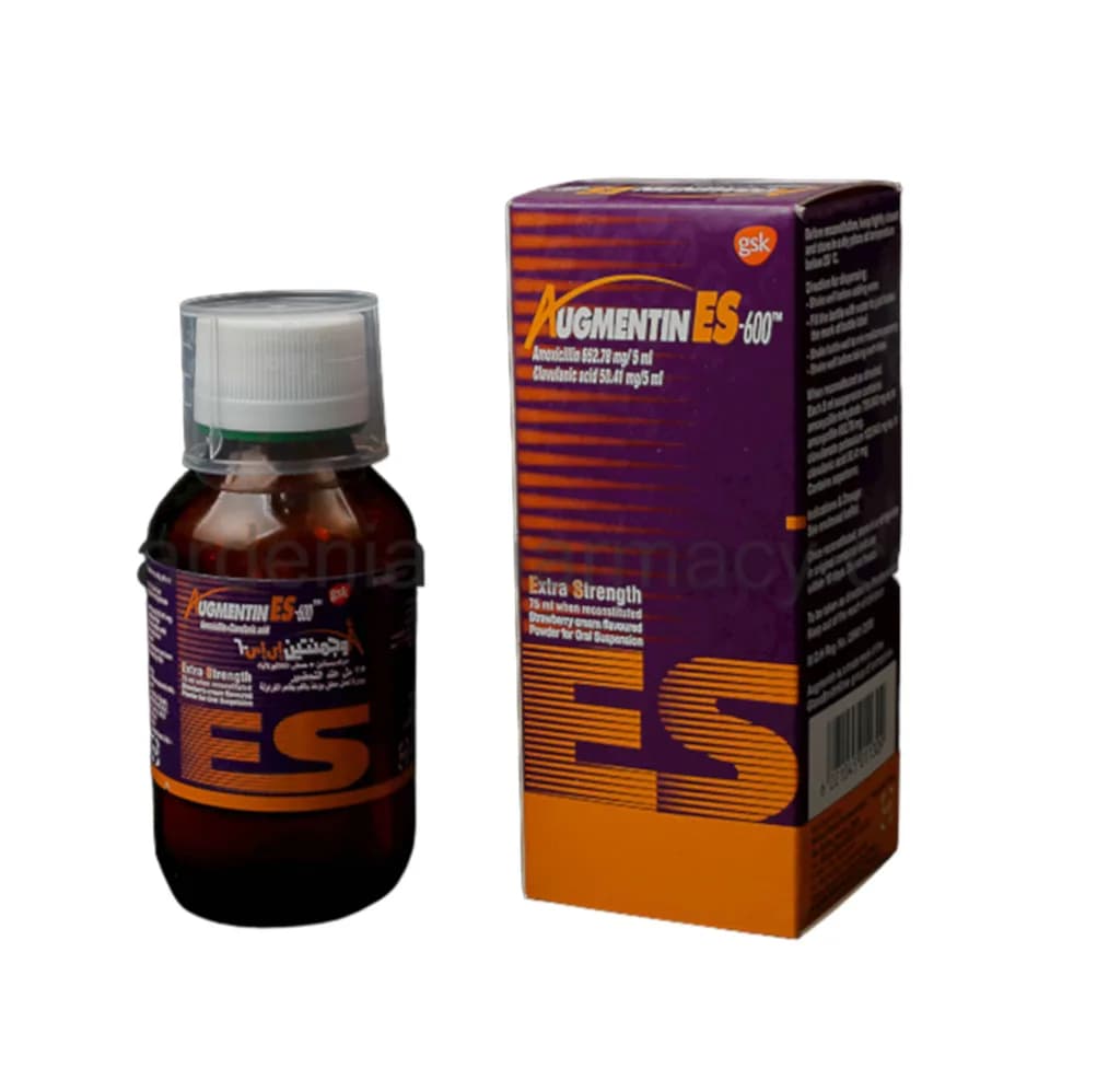 Augmentin Es 600Mg/5Ml Suspension 75Ml