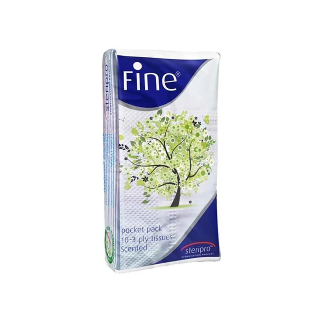 Fine Pocket Tissues 9Pcs