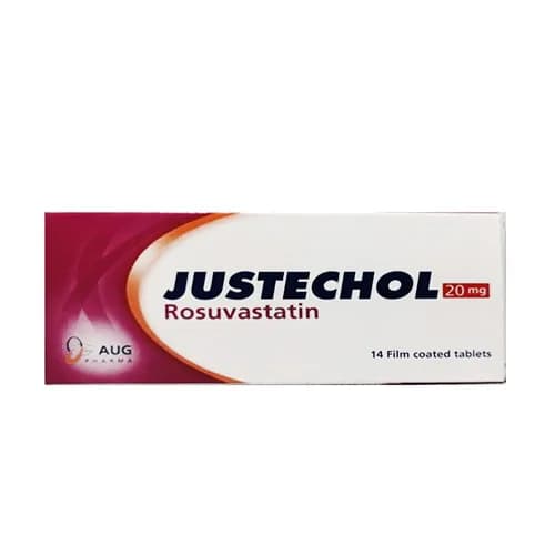 Justechol 20mg 14 Tab