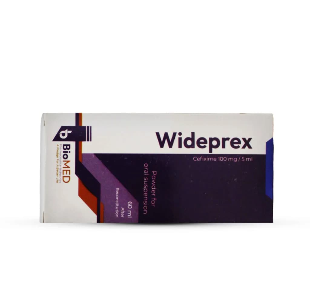 Wideprex 100mg/5ml Suspension 60ml