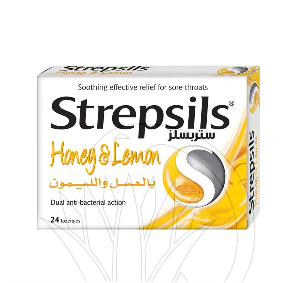 Strepsils Honey & Lemon 24 Lozenges