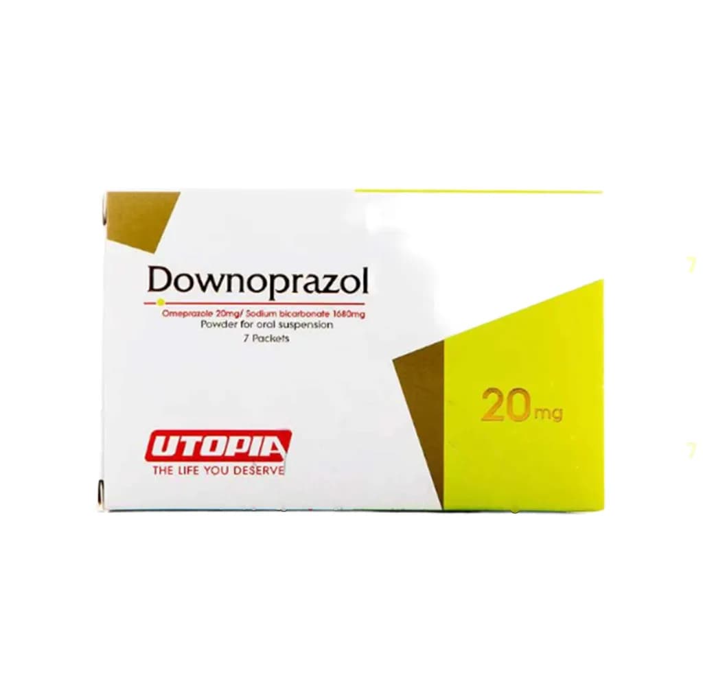 DOWNOPRAZOL POWDER 20/1680MG 7/SACH