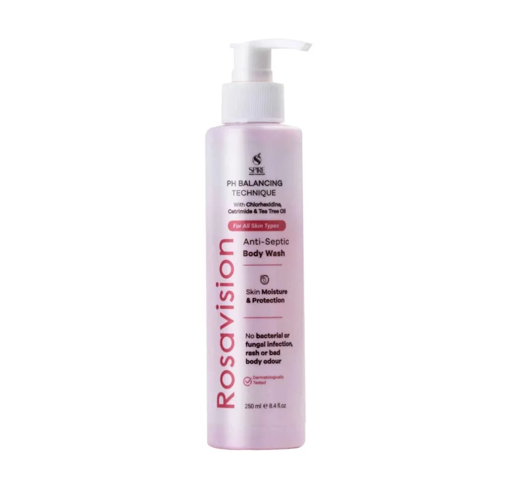 Spire Rosavision Anti Septic Body Wash 250 ml