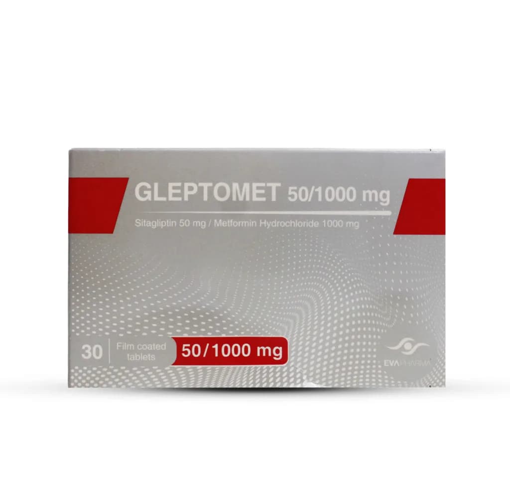 Gleptomet 50/1000Mg 30 Film Coated Tablets