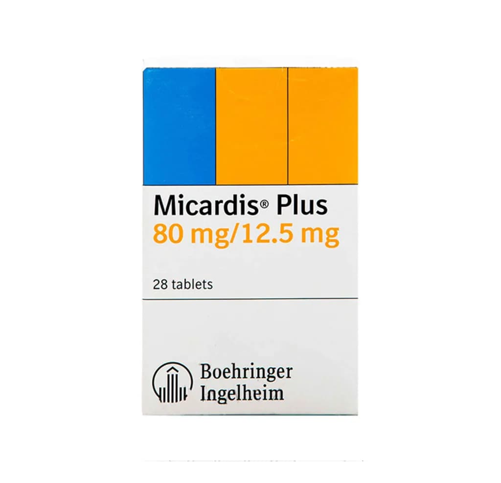 Micardis Plus 80/12.5Mg 28 Tablets