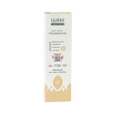 LEAVES FOUNDATION SPF40+ LIGHT 25ML