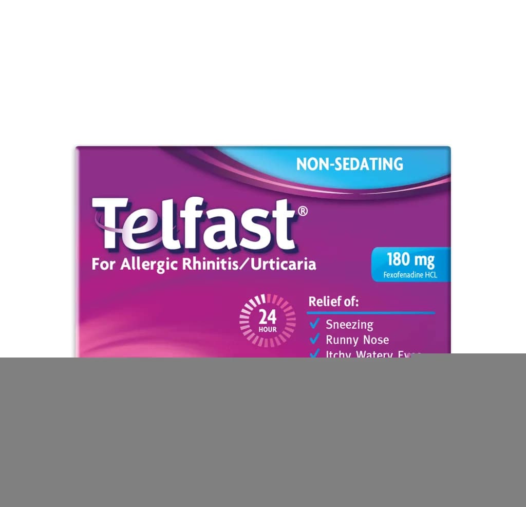 Telfast 180Mg 20 Tablets